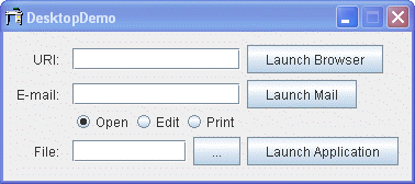 DesktopDemo application.